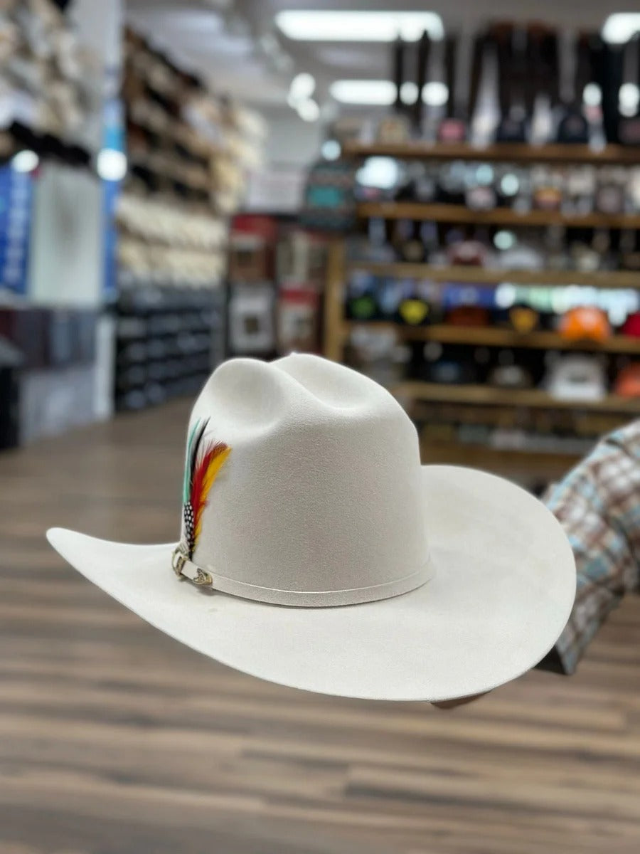 RDR 10X Silver Belly El Patron Cowboy Hat Tall Crown