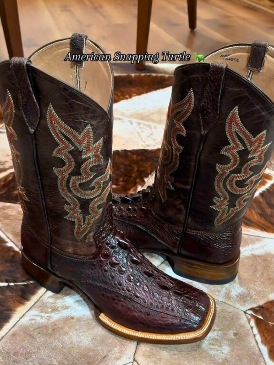 (⏰New Arrivals Promotion $20 OFF) Snapping Turtle Skin Boots.