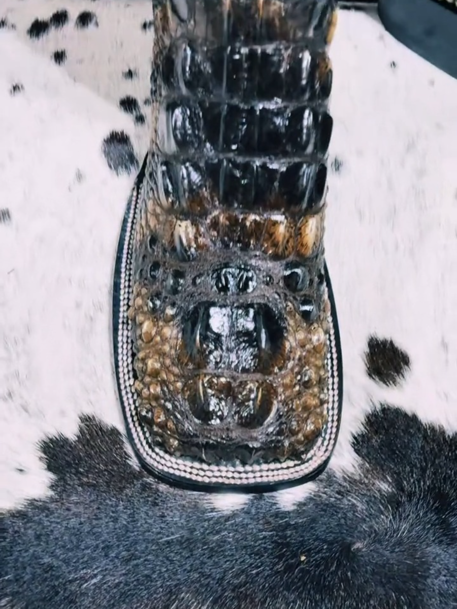 Men's The Bill Natural Gator Hornback Boots