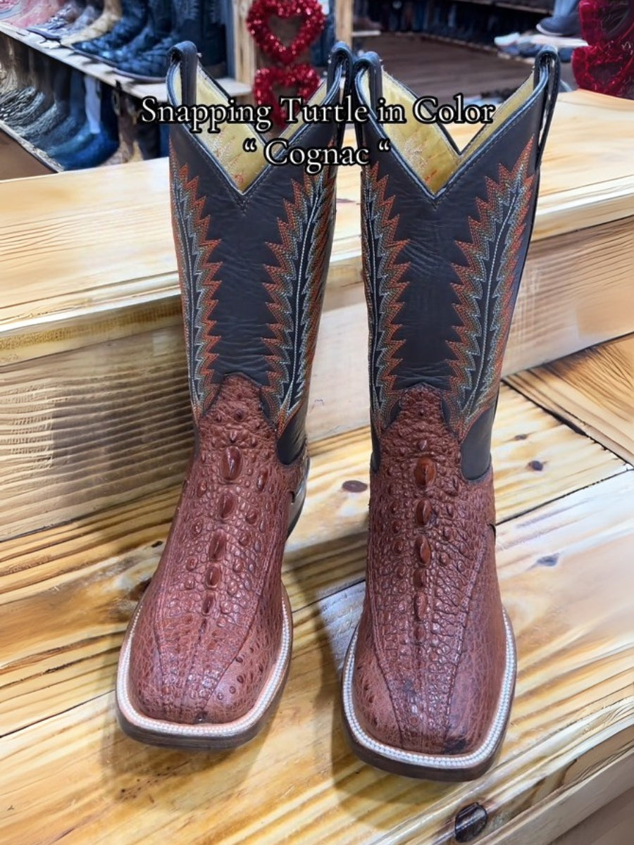 (⏰New Arrivals Promotion $20 OFF) Snapping Turtle Skin Boots