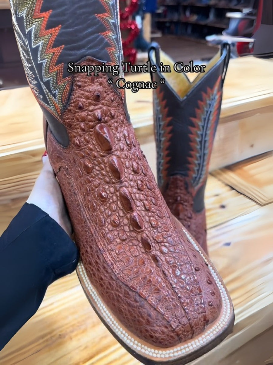 (⏰New Arrivals Promotion $20 OFF) Snapping Turtle Skin Boots