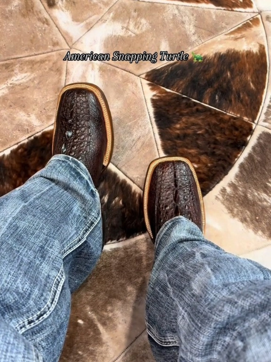 (⏰New Arrivals Promotion $20 OFF) Snapping Turtle Skin Boots.