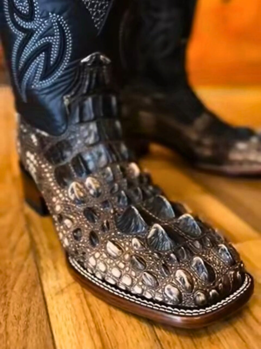 Sturgeon Leather Western Cowboy Boots
