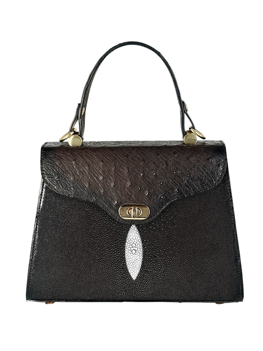 Manta Ray/Ostrich Lady Bag