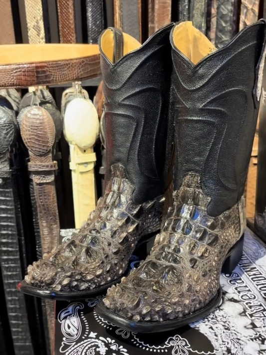 Men's The Bill Natural Gator Hornback Boots